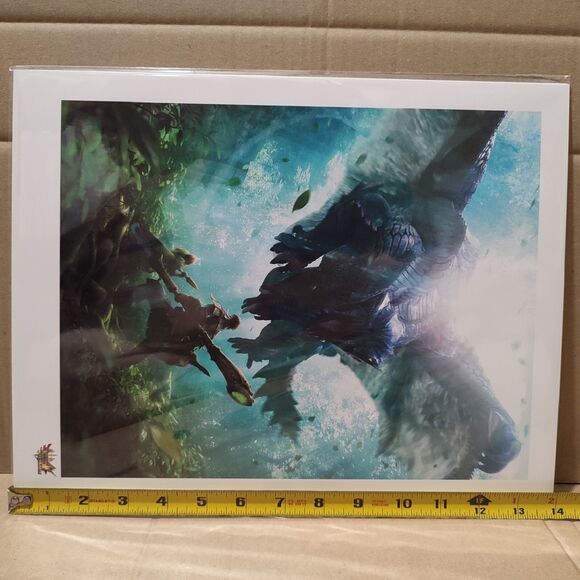 Monster Hunter Gore Magala Limited Edition Art Print With Authentic Certificate - Picture 3 of 3